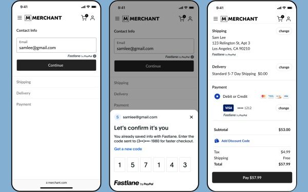 PayPal makes its fast guest-checkout solution Fastlane available to US businesses. PayPal Fastlane